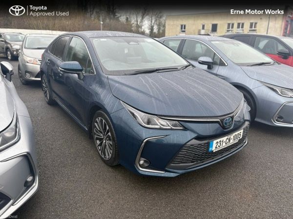 Toyota Corolla Saloon, Petrol Hybrid, 2023, Blue
