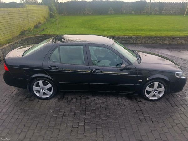 Saab 9-5 Saloon, Ethanol Petrol, 2008, Black