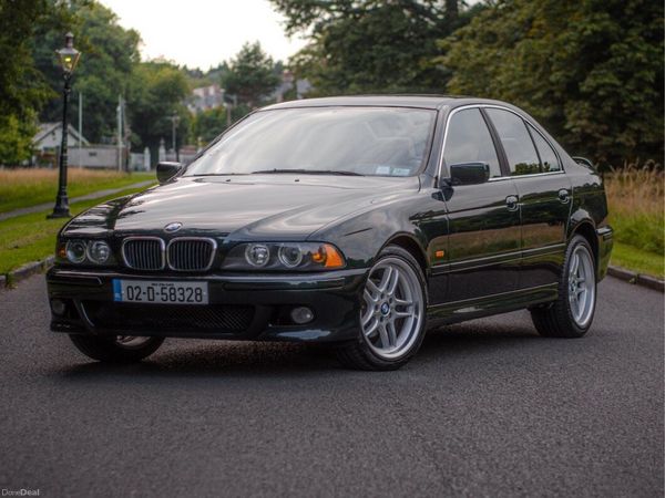 BMW 5-Series Saloon, Petrol, 2002, Green