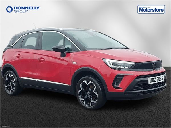 Vauxhall Crossland Hatchback, Petrol, 2022, Red