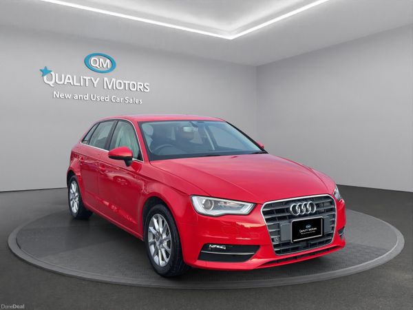 Audi A3 Hatchback, Petrol, 2015, Red