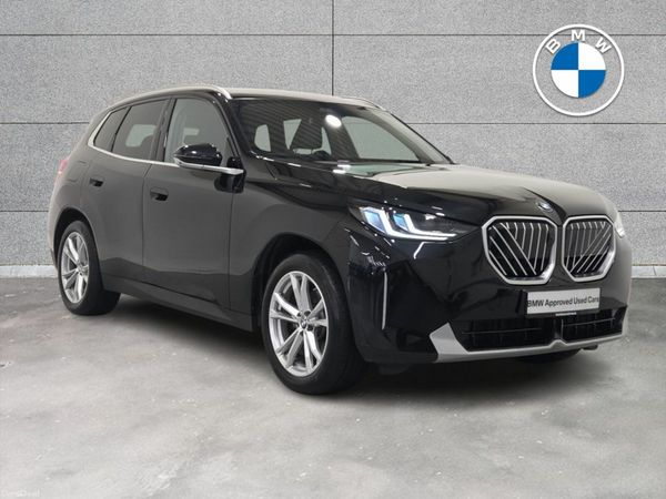 BMW X3 SUV, Petrol Plug-in Hybrid, 2025, Black
