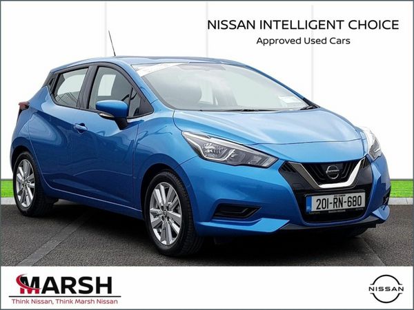 Nissan Micra Hatchback, Petrol, 2020, Blue