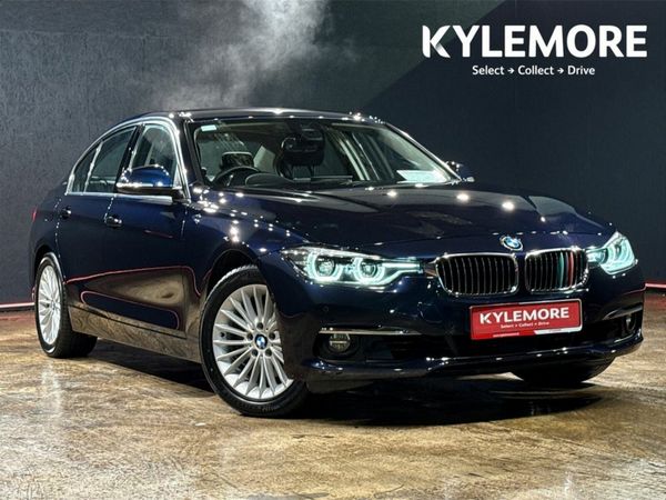 BMW 3-Series Saloon, Petrol Hybrid, 2016, Blue