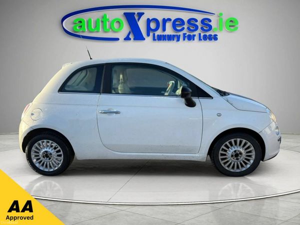 Fiat 500 Hatchback, Petrol, 2013, White