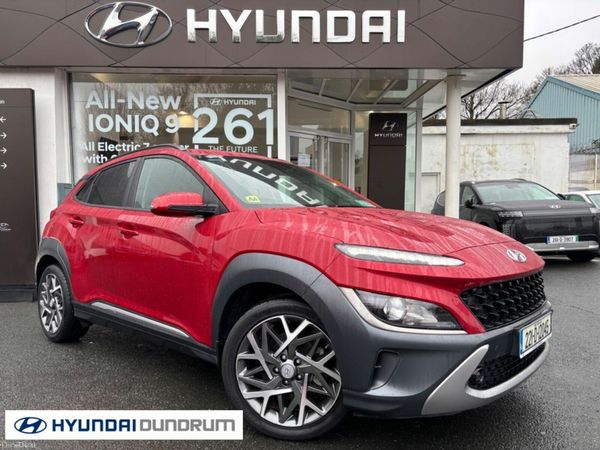 Hyundai KONA MPV, Petrol Hybrid, 2022, Red
