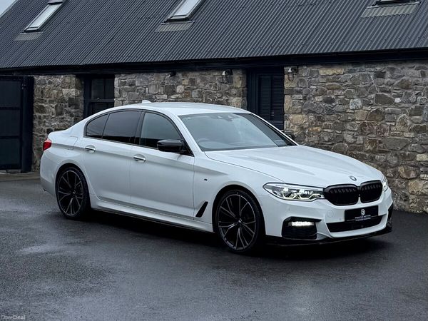 BMW 5-Series Saloon, Diesel, 2017, White