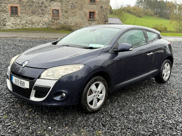 Renault Megane Coupe, Diesel, 2010, Blue