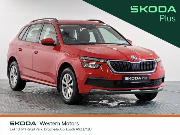 Skoda Kamiq Hatchback, Petrol, 2023, Red