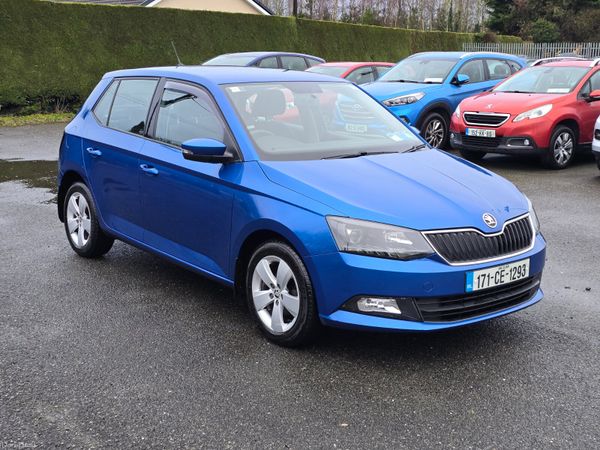 Skoda Fabia Hatchback, Petrol, 2017, Blue