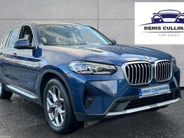 BMW X3 SUV, Petrol Plug-in Hybrid, 2021, Blue