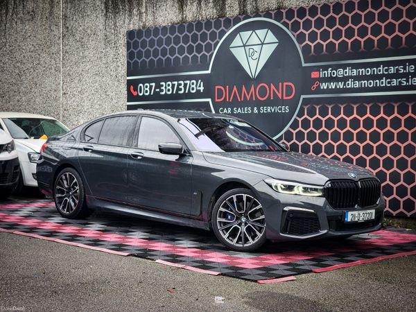 BMW 7-Series Saloon, Petrol Plug-in Hybrid, 2021, Grey