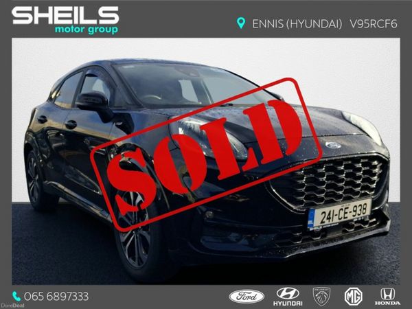 Ford Puma MPV, Petrol, 2024, Black