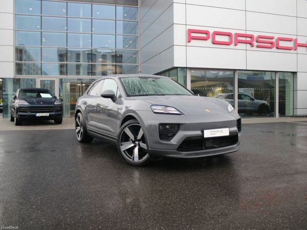 Porsche Macan SUV, Electric, 2026, Grey