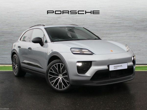 Porsche Macan SUV, Electric, 2026, Silver