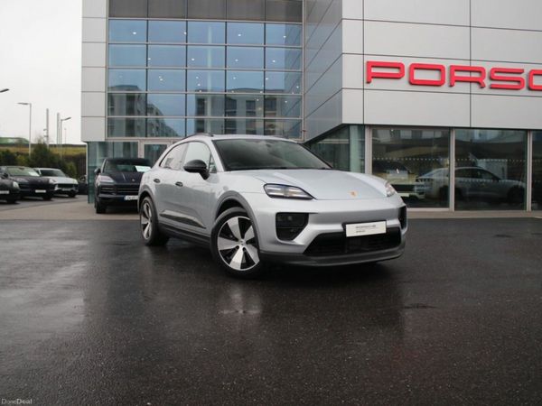 Porsche Macan SUV, Electric, 2026, Silver