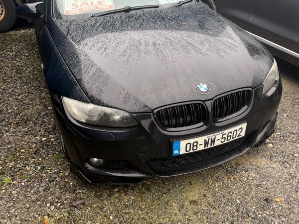 BMW 3-Series Coupe, Diesel, 2008, Black