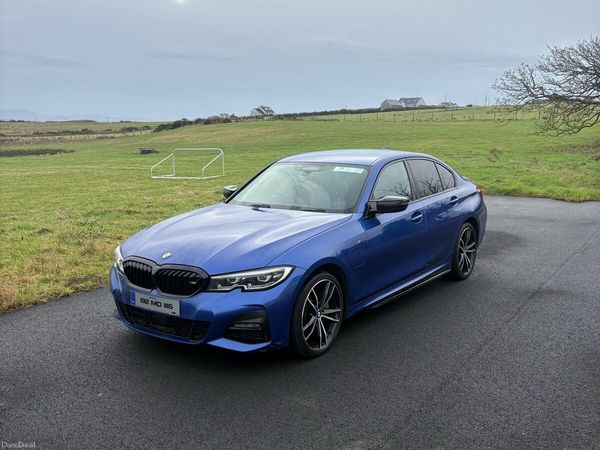 BMW 3-Series Saloon, Petrol Plug-in Hybrid, 2019, Blue