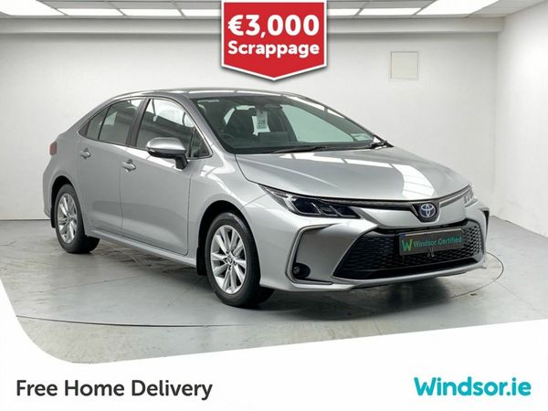 Toyota Corolla Saloon, Petrol Hybrid, 2023, Grey