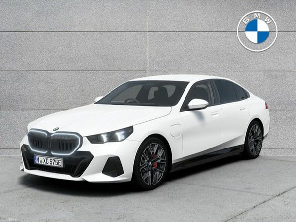 BMW 5-Series Saloon, Petrol Plug-in Hybrid, 2026, White