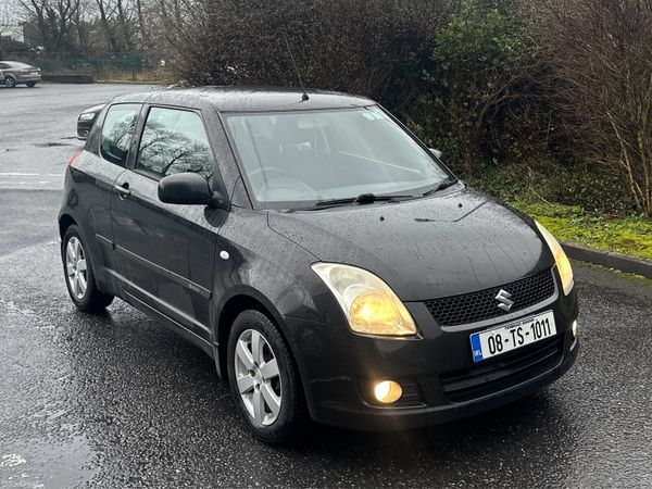 Suzuki Swift Hatchback, Petrol, 2008, Black