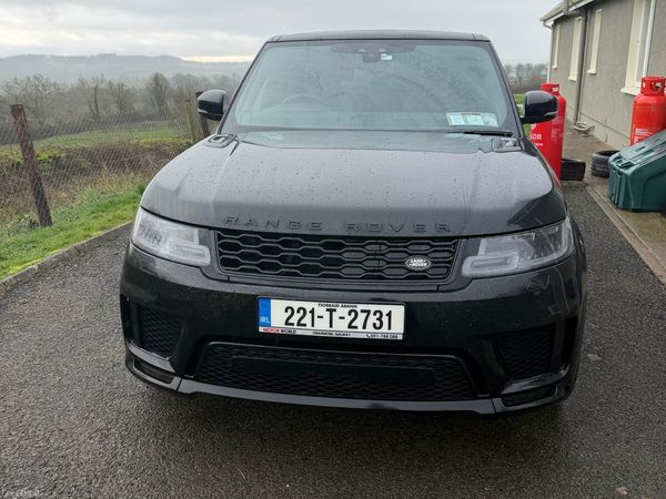 Land Rover Range Rover Sport SUV, Petrol Plug-in Hybrid, 2022, Black