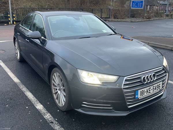 Audi A4 Saloon, Diesel, 2018, Grey