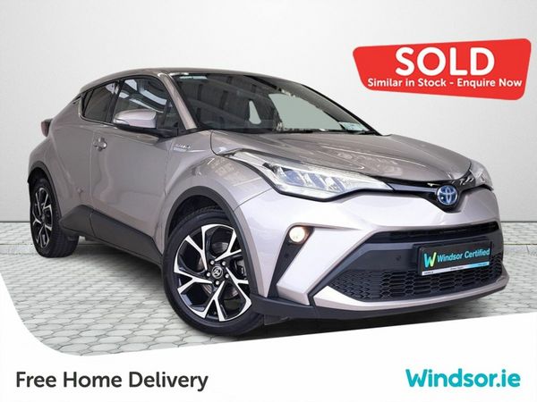 Toyota C-HR SUV, Petrol Hybrid, 2020, Silver