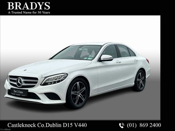 Mercedes-Benz C-Class Saloon, Diesel, 2020, White