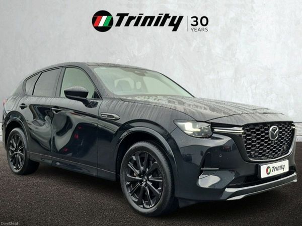 Mazda CX-60 SUV, Petrol Plug-in Hybrid, 2023, Black