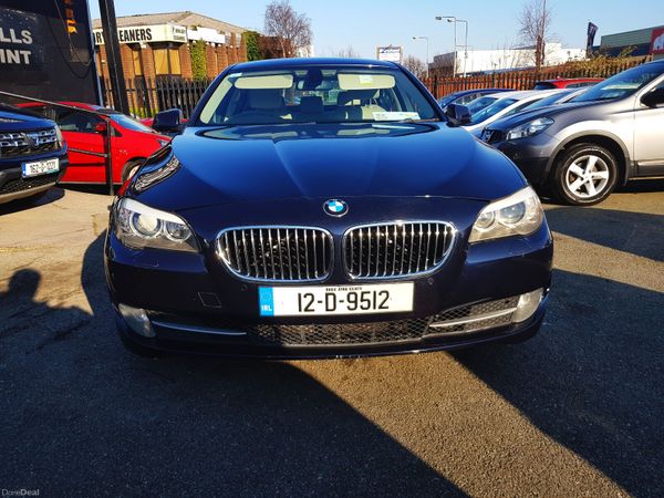 BMW 5-Series Saloon, Diesel, 2012, Blue