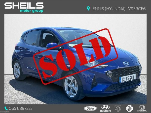 Hyundai i10 Hatchback, Petrol, 2022, Blue