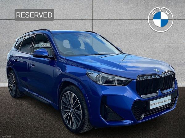 BMW iX1 SUV, Electric, 2025, Blue