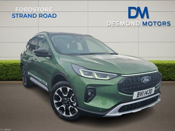 Ford Kuga SUV, Petrol Hybrid, 2025, Green