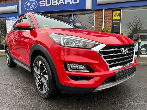 Hyundai Tucson SUV, Diesel, 2020, Red
