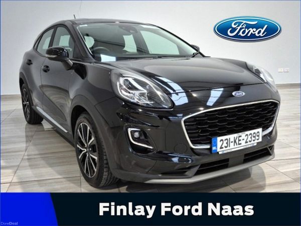 Ford Puma SUV, Petrol Hybrid, 2023, Black
