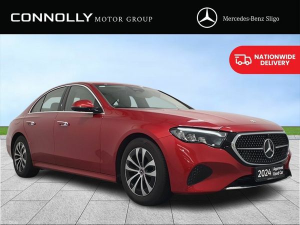Mercedes-Benz E-Class Saloon, Diesel, 2024, Red