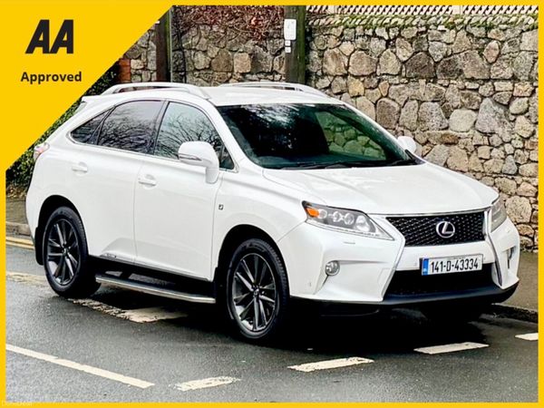 Lexus RX SUV, Petrol Hybrid, 2014, White