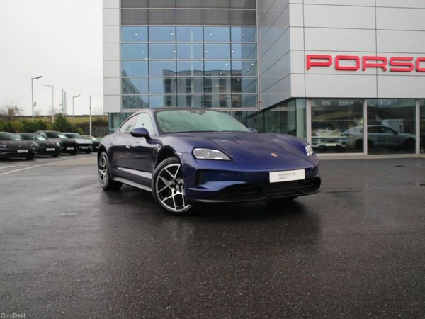 Porsche Taycan Saloon, Electric, 2026, Blue