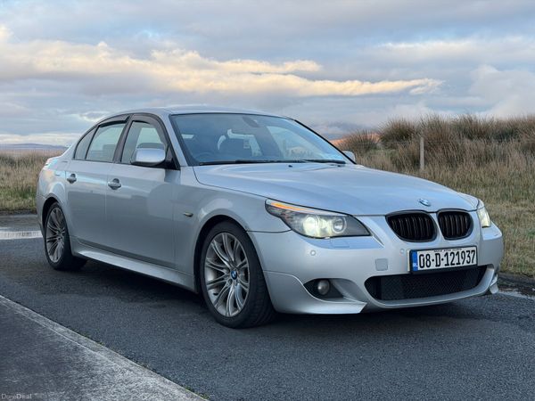 BMW 5-Series Saloon, Diesel, 2008, Silver