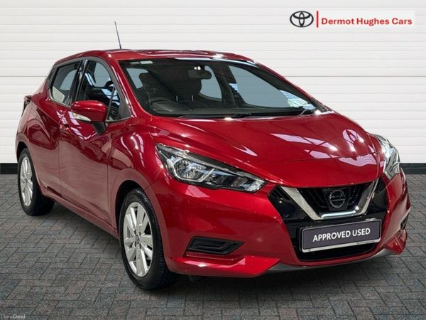 Nissan Micra Hatchback, Petrol, 2020, Red