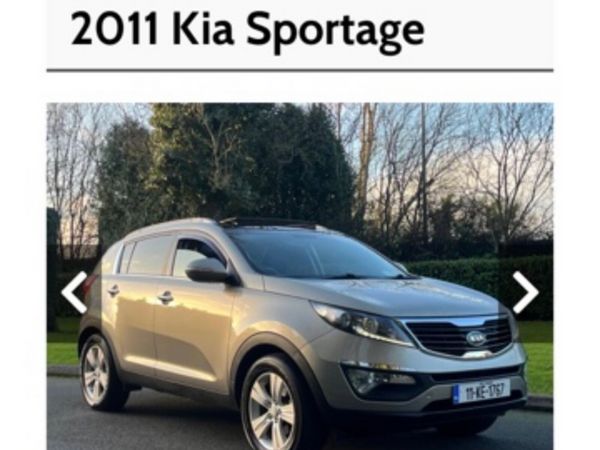 Kia Sportage SUV, Diesel, 2011, Silver