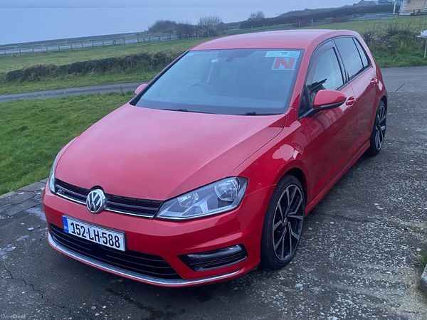 Volkswagen Golf Estate, Diesel, 2015, Red