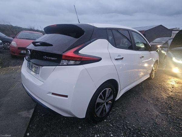 Nissan Leaf Hatchback, Electric, 2018, White