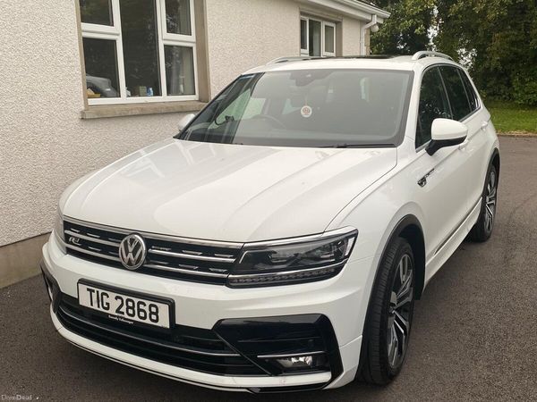 Volkswagen Tiguan SUV, Diesel, 2019, White