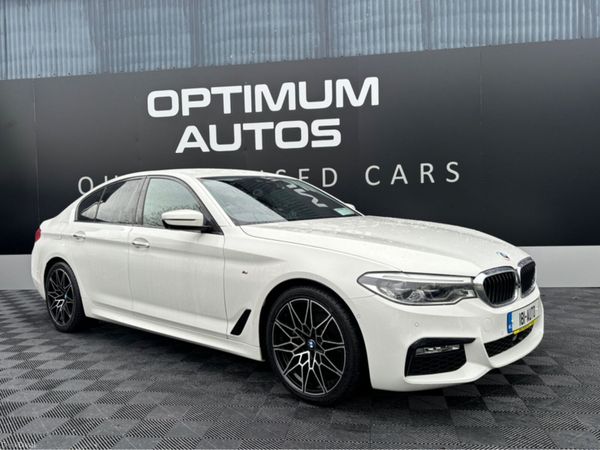 BMW 5-Series Saloon, Diesel, 2018, White