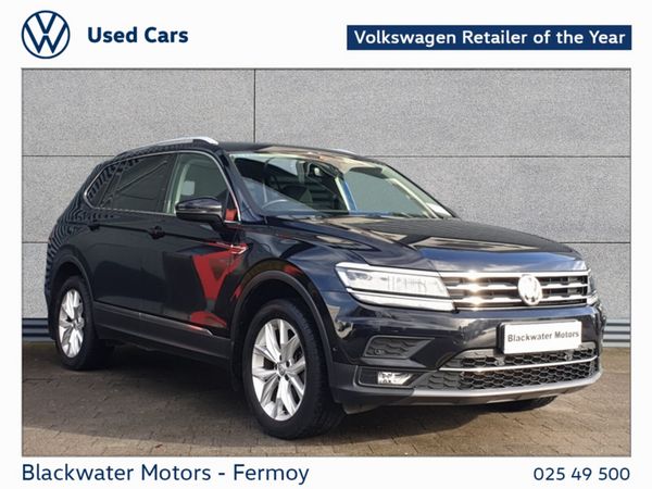Volkswagen Tiguan Allspace SUV, Diesel, 2020, Black
