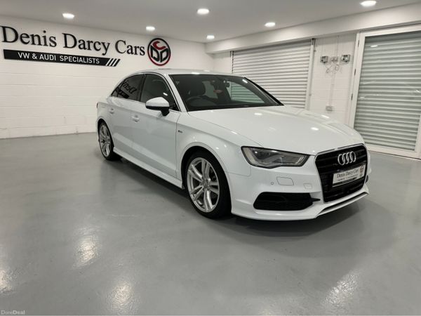 Audi A3 Saloon, Petrol, 2015, White