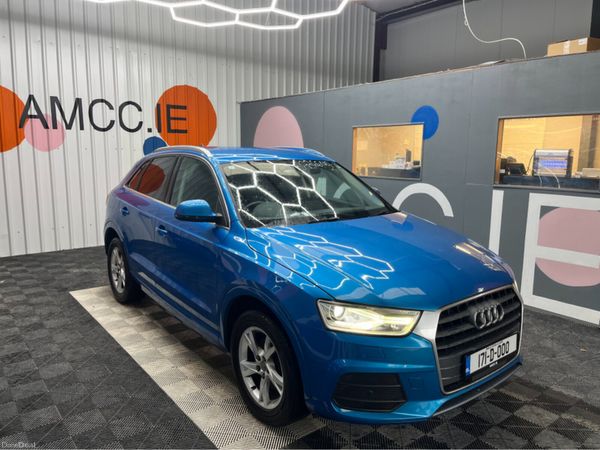 Audi Q3 SUV, Petrol, 2017, Blue