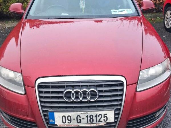 Audi A6 Saloon, Diesel, 2009, Red